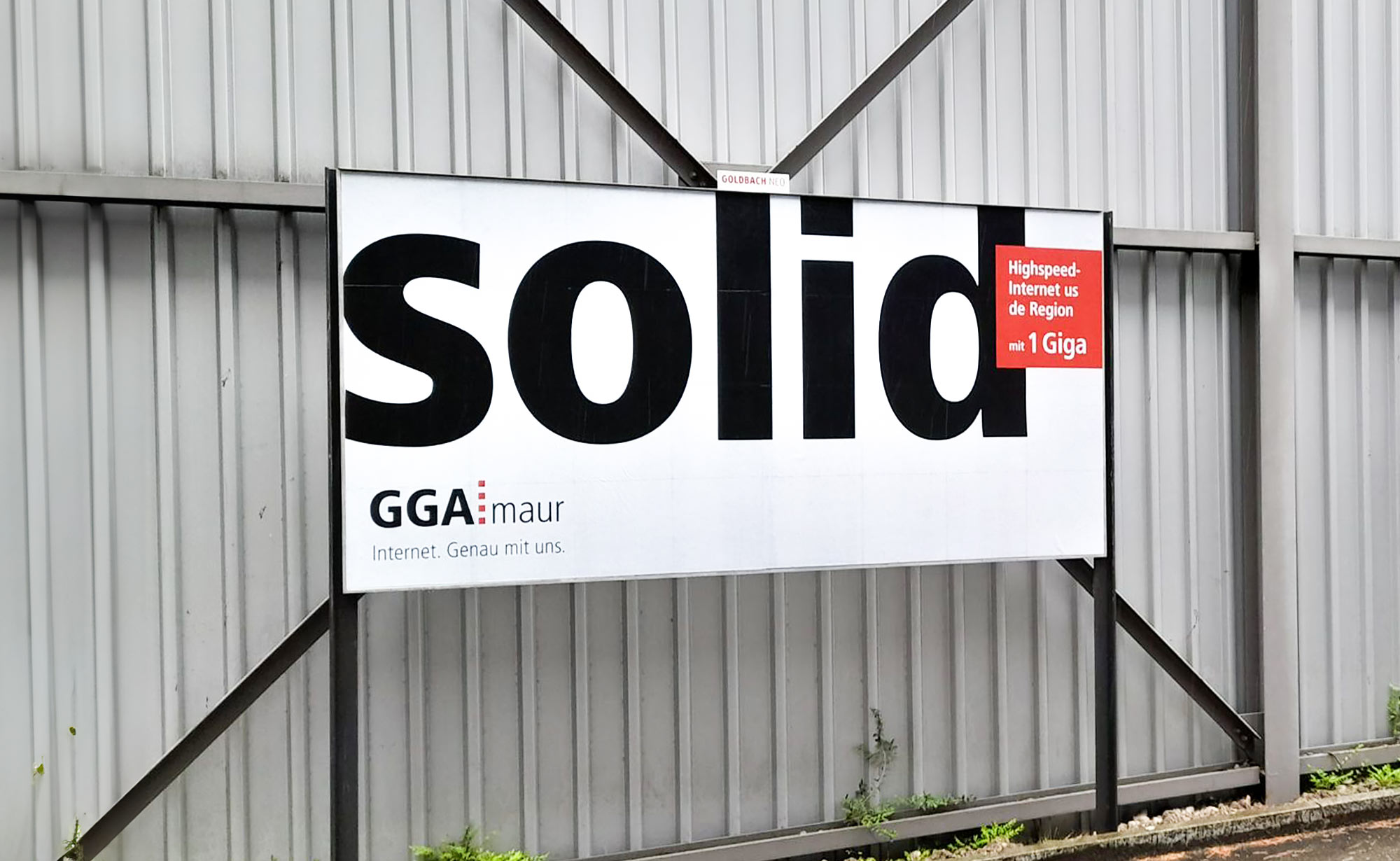 GGA F12 Plakat «solid»