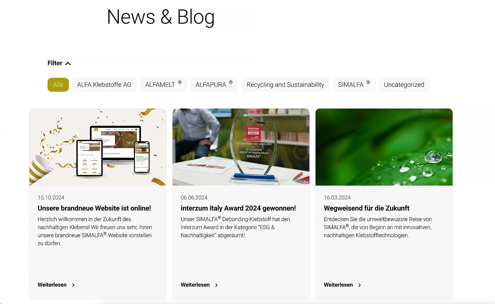 News & Blog Alfa Klebstoffe